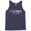 100x or gtfo bitmex edition white logo Tank Top