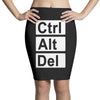 control alt delete Pencil Skirts