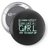 i ski like a girl Pin-back button