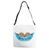 Two Peas In a Pod Twin Chocolate Baby Boys Adjustable Strap Totes