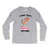 i speak fluent sarcazm Long Sleeve Shirts