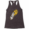 running we kick asphalt Racerback Tank