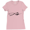 jake paul signature Ladies Fitted T-Shirt