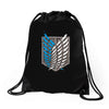 survey corps Drawstring Bags