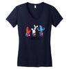 4th of July Women's V-Neck T-Shirt