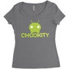 Chookity Women's Triblend Scoop T-shirt