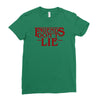 friends don't lie 1 Ladies Fitted T-Shirt