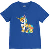 Robotic Baby Unicorn V-Neck Tee