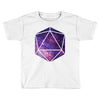 d20 galaxy Toddler T-shirt