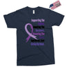 supporting the fighter, admiring the survivors, honoring the taken Exclusive T-shirt