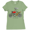 custom motorcycle Ladies Fitted T-Shirt
