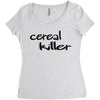 cereal killer Women's Triblend Scoop T-shirt