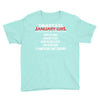 Smartass January Girl Youth Tee