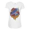 amistad digital Maternity Scoop Neck T-shirt