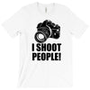 i shoot people t shirt funny photographer tee camera photography digit T-Shirt