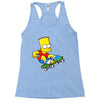 skate bart Racerback Tank