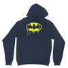 batman dying bleeding logo Unisex Hoodie