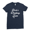 bride's drinking team diamond ring bachelorette Ladies Fitted T-Shirt