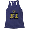 i'm a senior. Racerback Tank