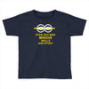 new mens womens kids eye got mad minion skills and stuff funny novelty Toddler T-shirt