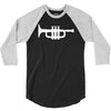 trumpet funny jazz music new 3/4 Sleeve Shirt