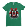 samurai mask of doom Ladies Fitted T-Shirt