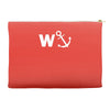 w anchor funny pub joke Accessory Pouches