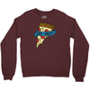 life is a pizza party Crewneck Sweatshirt