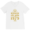 kings are born in 1979 V-Neck Tee