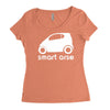 smart arse Women's Triblend Scoop T-shirt