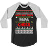 Santa Only Comes Once A Year Papa Is Always Here To Cheer 3/4 Sleeve Shirt