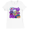punk syclla &amp; charybdis Ladies Fitted T-Shirt