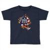 American Flag Q Fire Toddler T-shirt