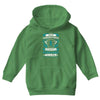 Never Underestimate the Strength of a Ovarian Cancer Warrior Youth Hoodie