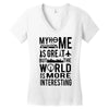 verified traveller tee Women's V-Neck T-Shirt
