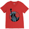 us flag 2 V-Neck Tee