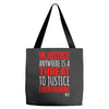 injustice anywhere is a threat Tote Bags