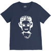 queen bee elizabeth 3d glasses V-Neck Tee