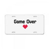 Game Over License Plate