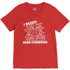 i accept high fives from strangers V-Neck Tee