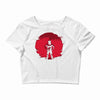 red planet Crop Top