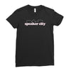 speaker city Ladies Fitted T-Shirt