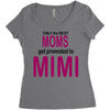 moms mimi Women's Triblend Scoop T-shirt
