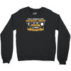 I Love Someone with Childhood Cancer to the Moon and Back to Infinity Crewneck Sweatshirt