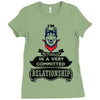 I Am Siberian Husky Actually In A Very Commited Relationship Ladies Fitted T-Shirt