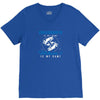 Grandpa is my Name Fishing Is My Game V-Neck Tee