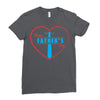 happy father's day Ladies Fitted T-Shirt
