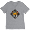 king e.s.t V-Neck Tee