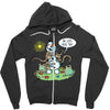 warm hugs Zipper Hoodie
