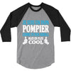 papa pompier 3/4 Sleeve Shirt